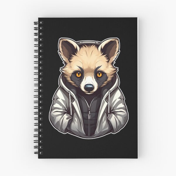 Aperçu de l'œuvre Cool Hyena dans des vêtements décontractés créée et vendue par Sidewayanimals.