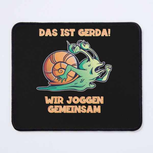 Artikelvorschau, Das ist Gerda - wir joggen gemeinsam entworfen und verkauft von ChrisFeil.