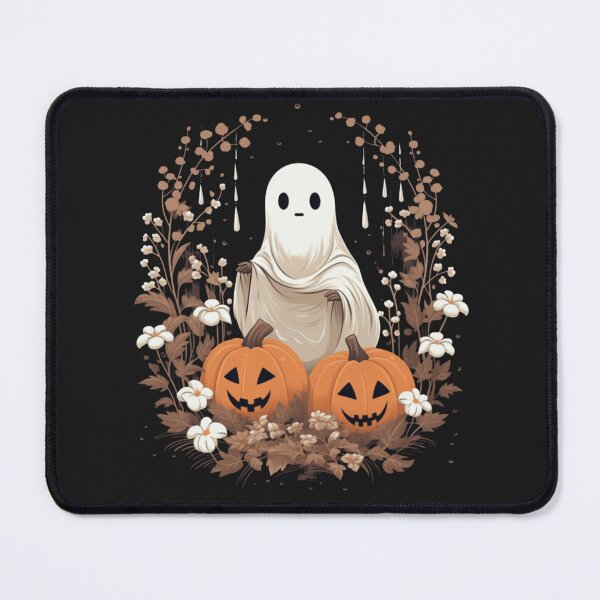 Item preview, Ghost Among Pumpkins and Flowers - Olek designed and sold by MarcinCollie.