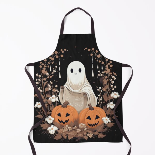 Item preview, Ghost Among Pumpkins and Flowers - Olek designed and sold by MarcinCollie.
