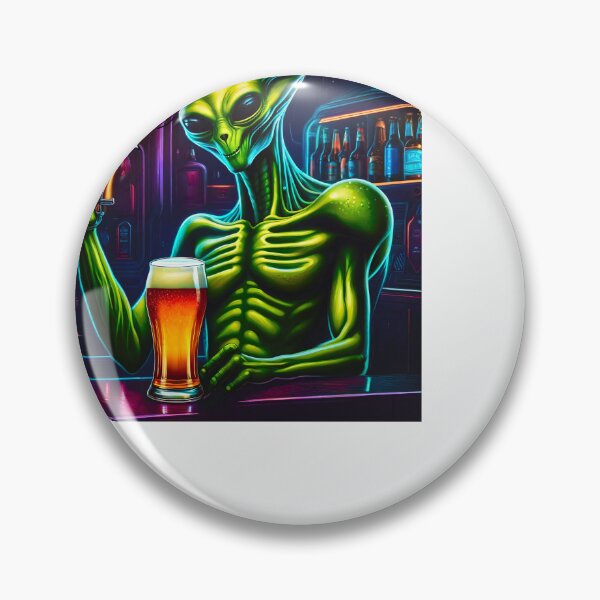 Item preview, alien loves beer designed and sold by diego armando moreno perez.