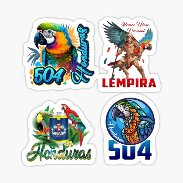 "Pack Stickers Honduras" Sticker by ulisesv19 Redbubble