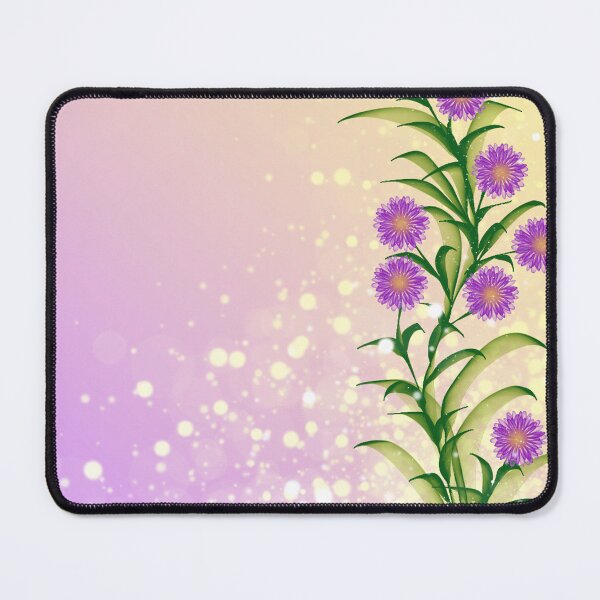 Item preview, Aster Flower Purple Background designed and sold by DianaAbby95.