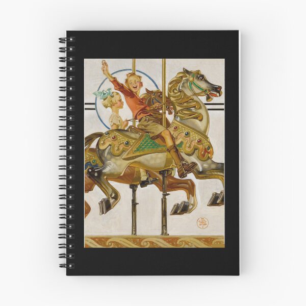 Item preview, Carousel Ride (1930) - J. C. Leyendecker designed and sold by roosev-elsimon.