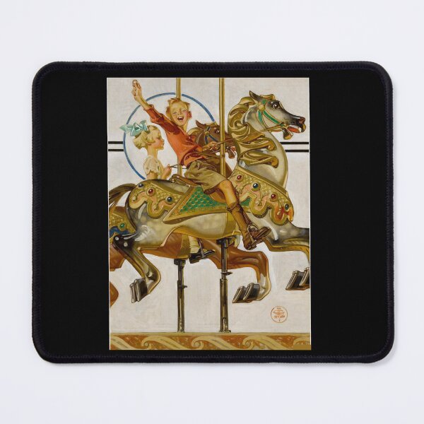 Item preview, Carousel Ride (1930) - J. C. Leyendecker designed and sold by roosev-elsimon.