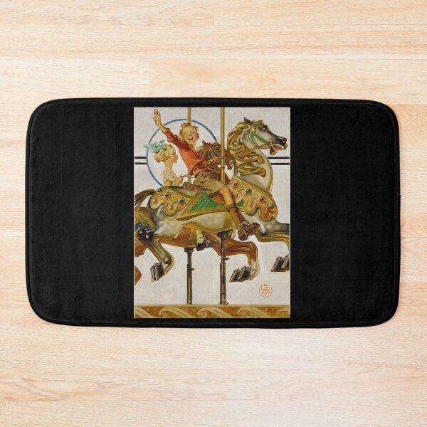 Item preview, Carousel Ride (1930) - J. C. Leyendecker designed and sold by roosev-elsimon.