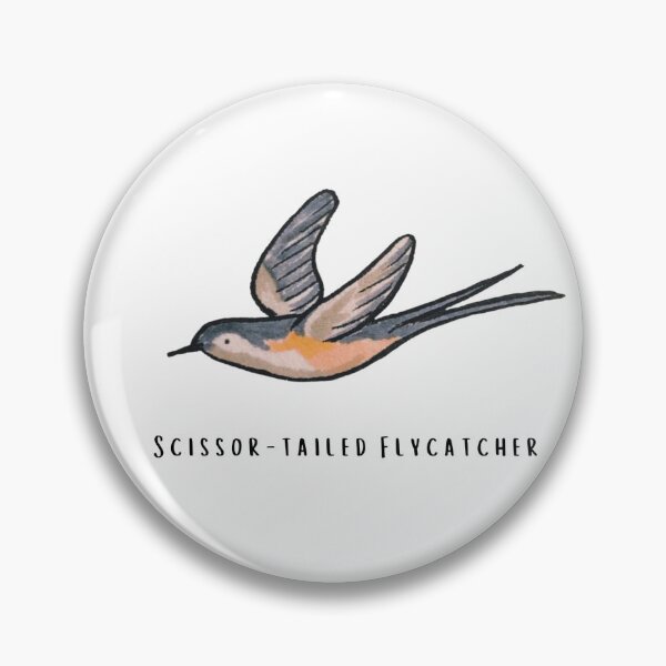Item preview, Scissor-tailed Flycatcher designed and sold by EmilyHopeDesign.