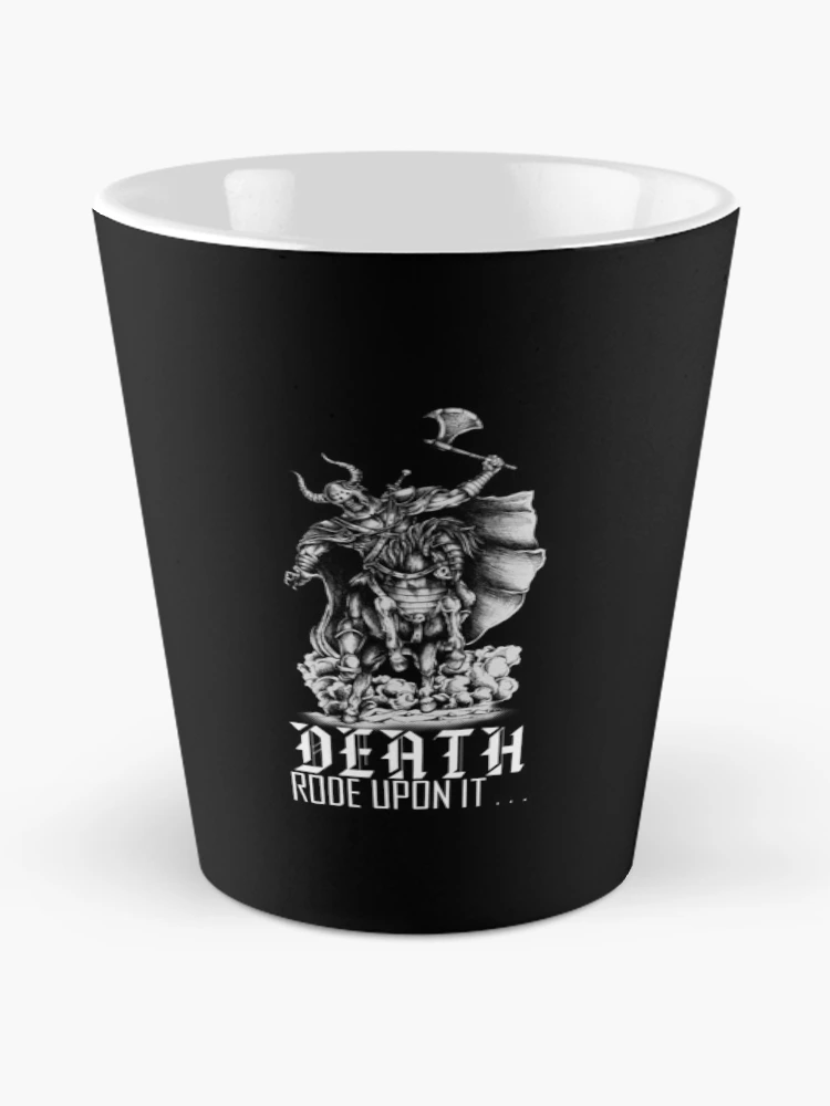 Thumbnail 2 of 4, Coffee Mug, Death Rode Upon It designed and sold by askthebookbug.