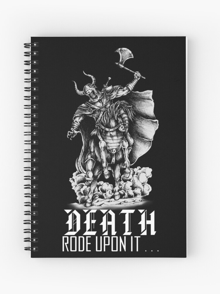 Thumbnail 1 of 3, Journal, Death Rode Upon It designed and sold by askthebookbug.