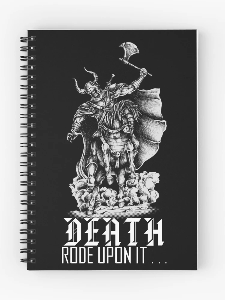 Thumbnail 1 of 3, Journal, Death Rode Upon It designed and sold by askthebookbug.
