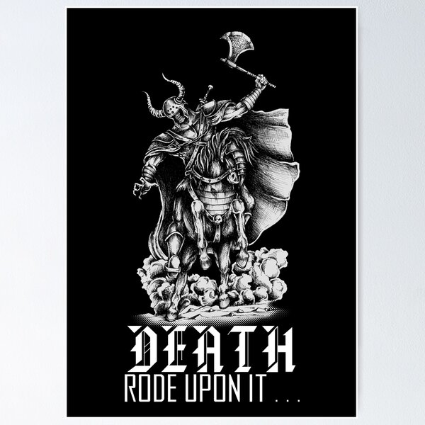 Item preview, Death Rode Upon It designed and sold by askthebookbug.