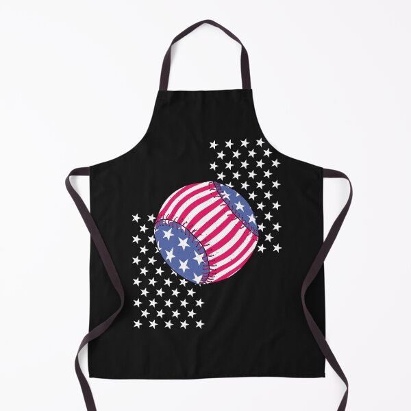 Item preview, Baseball with America flag designed and sold by ChrisFeil.