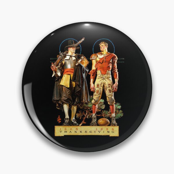 Item preview, JC Leyendecker Thanksgiving X Football Retro designed and sold by roosev-elsimon.