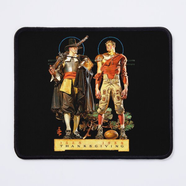 Item preview, JC Leyendecker Thanksgiving X Football Retro designed and sold by roosev-elsimon.