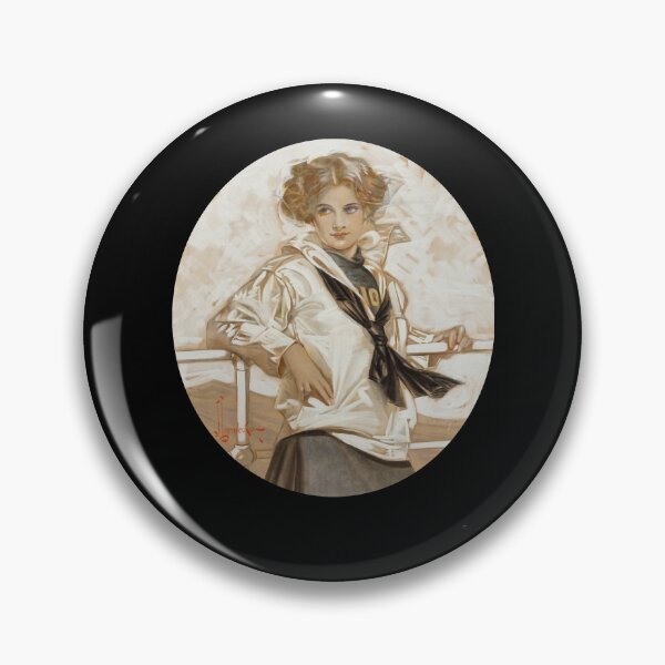 Item preview, Lucky Bag Girl (1910) - J. C. Leyendecker designed and sold by roosev-elsimon.