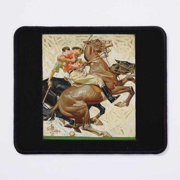 Item preview, Polo Players on Horseback (1914) - J. C. Leyendecker designed and sold by roosev-elsimon.