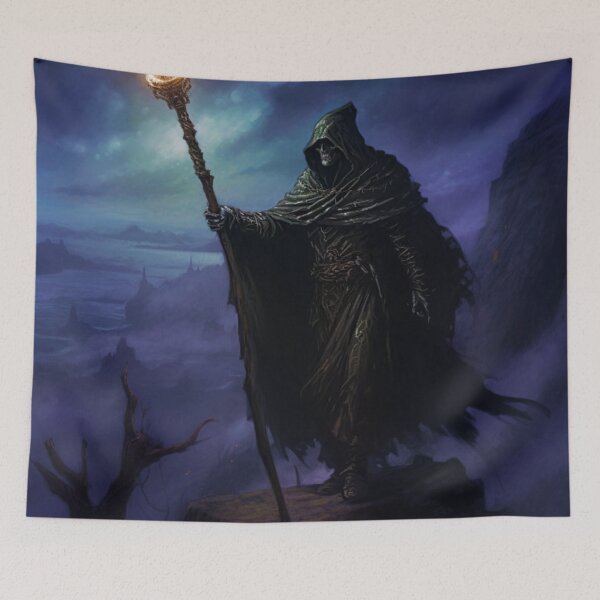 Item preview, Skeleton Wanderer designed and sold by Dawn van Doorn.