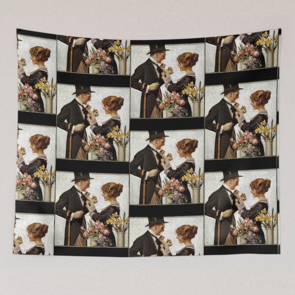 Item preview, The Florist (1920) - J. C. Leyendecker designed and sold by roosev-elsimon.