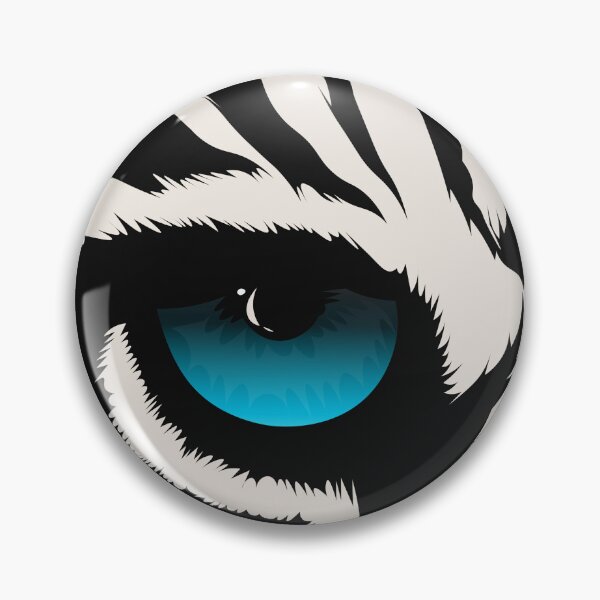 Item preview, white tiger blue eye designed and sold by illustrational0.