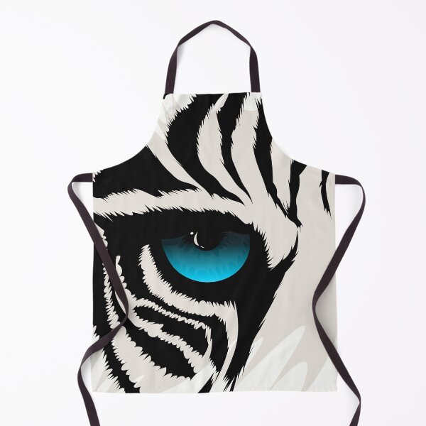 Item preview, white tiger blue eye designed and sold by illustrational0.