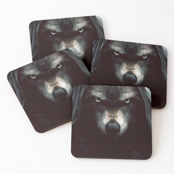Item preview, Warrior's Veil: The Masterful Wolf Visage designed and sold by TeesMi.