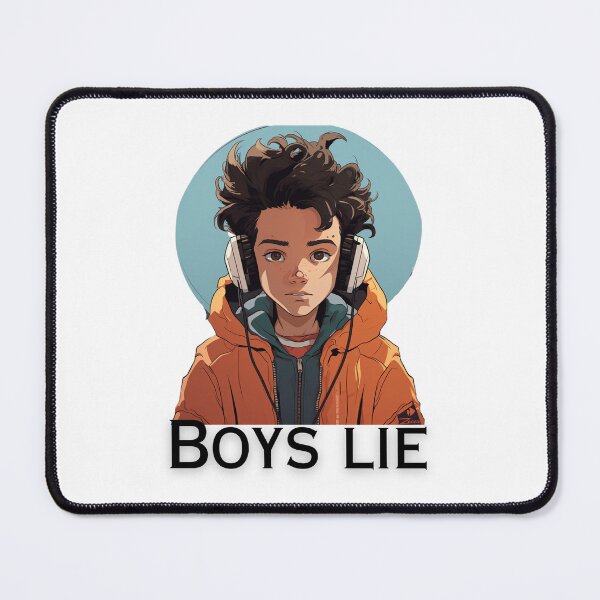 Item preview, Boys Lie boy boy with headphones on designed and sold by Socool101.