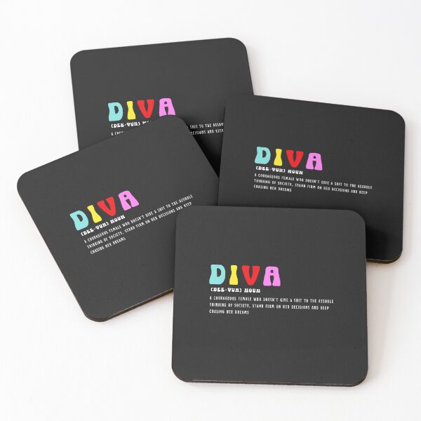 Item preview, Diva Definition Typography designed and sold by thedazzlingmonk.