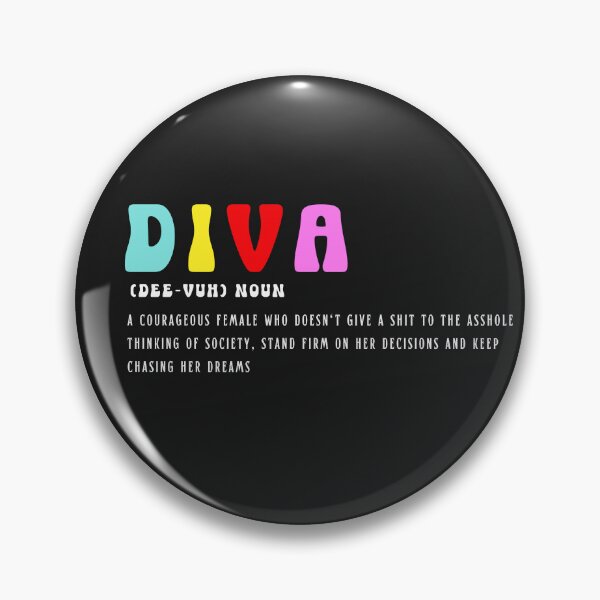 Item preview, Diva Definition Typography designed and sold by thedazzlingmonk.