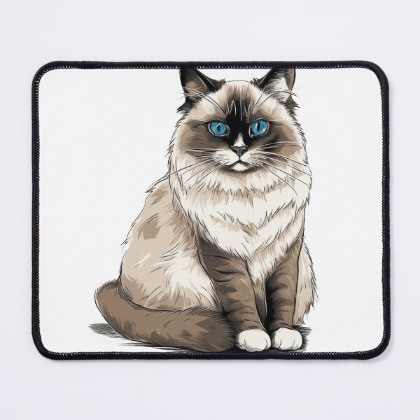 Item preview, Ragdoll Pawsome: Adorable Cat Breed Graphic Design for the Snuggliest Feline Companion designed and sold by DooodleGod.