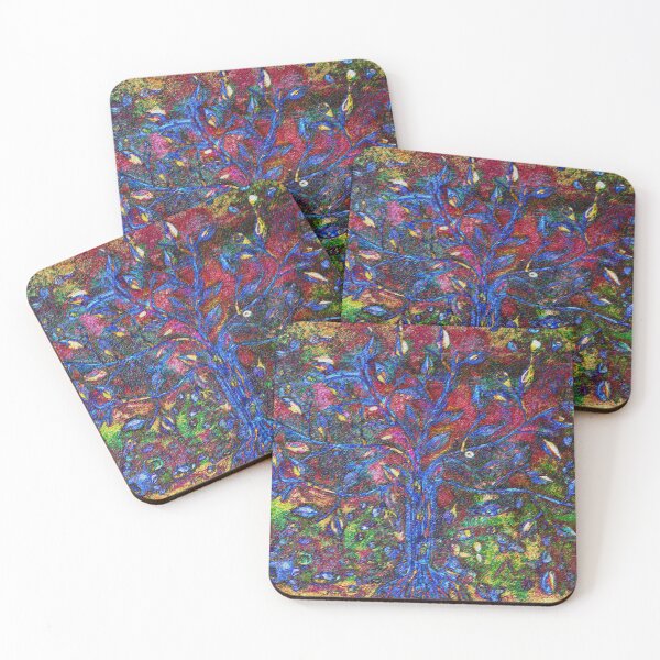 Item preview, Rocking Nature Tree Original Abstract Art designed and sold by Marianne Madson.