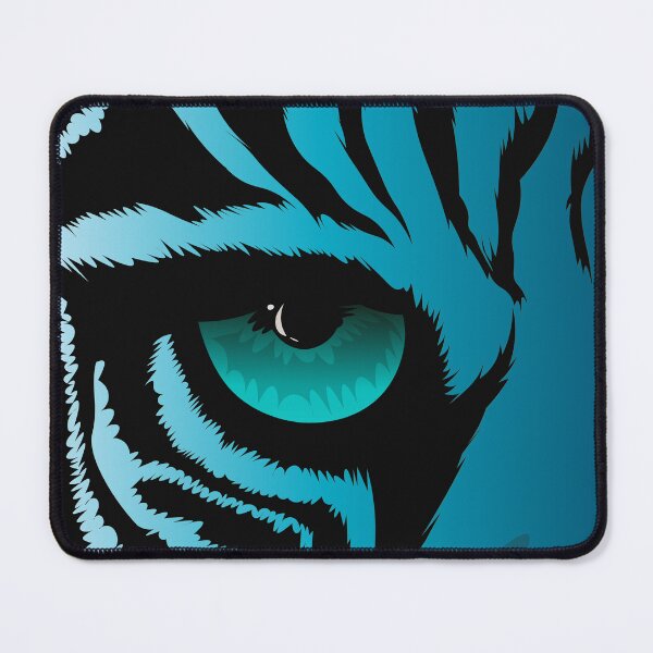 Item preview, blue tiger blue eye designed and sold by illustrational0.