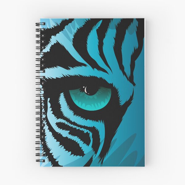 Item preview, blue tiger blue eye designed and sold by illustrational0.