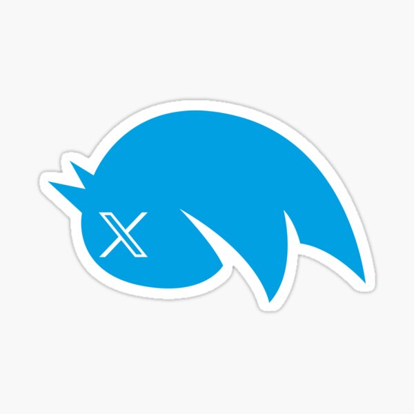 Twitter Bird Logo Stickers for Sale