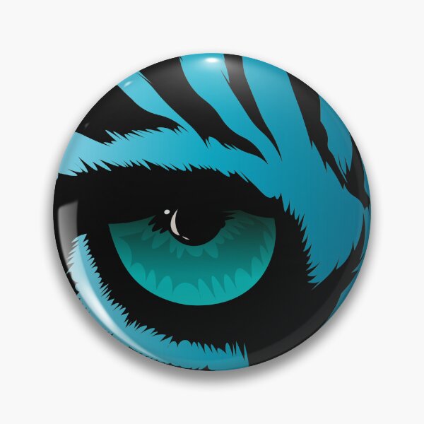 Item preview, blue tiger blue eye designed and sold by illustrational0.