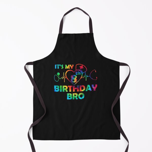 Item preview, Tie Dye It's my 8th birthday bro Eighth B-day party for boys designed and sold by mainana78.