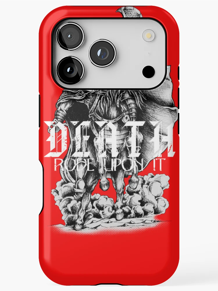Thumbnail 1 of 4, iPhone Case, Death Rode designed and sold by askthebookbug.