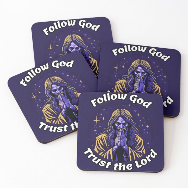 Item preview, follow god and trust the lord designed and sold by Aesthetic-Verse.