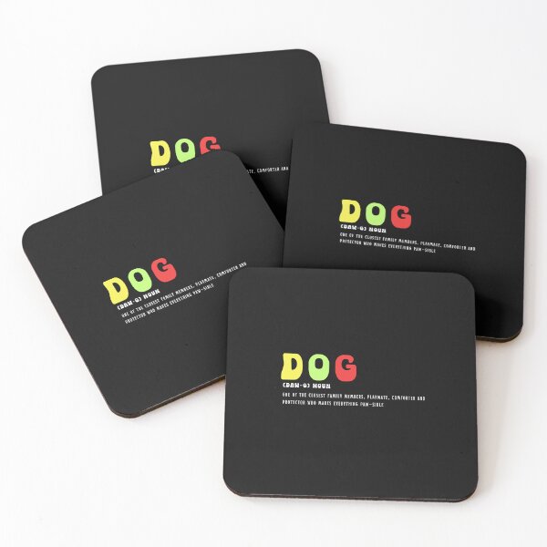 Item preview, Dog Definition Typography designed and sold by thedazzlingmonk.