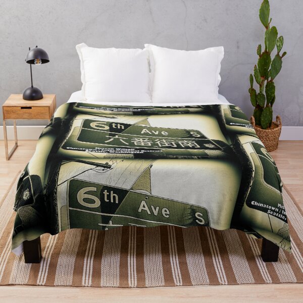 Item preview, 6th Avenue, Seattle, Washington by Mistah Wilson designed and sold by The Street Sign Store.
