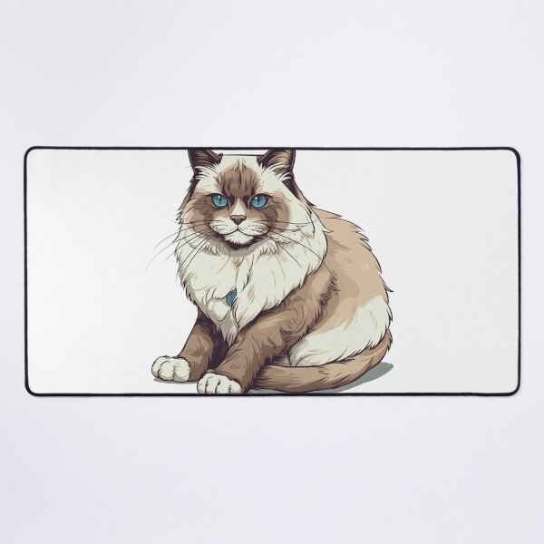 Item preview, Playful Designer Ragdoll Cat Breeds from FurJoy - Feline Fun for Fans".  designed and sold by DooodleGod.