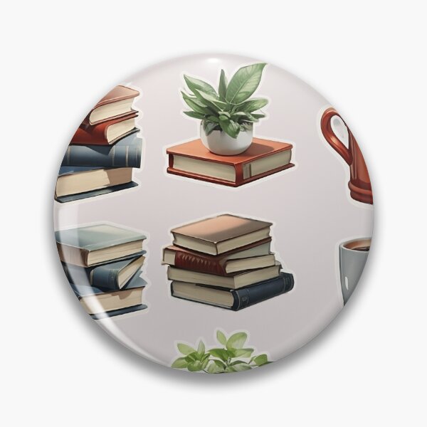 Item preview, Bookish Pack: Aesthetic Designs with Coffee and Plants. designed and sold by InspirationElli.