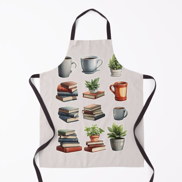 Item preview, Bookish Pack: Aesthetic Designs with Coffee and Plants. designed and sold by InspirationElli.