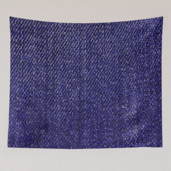 Item preview, Dark Blue Denim Fabric designed and sold by radikaldezignz.