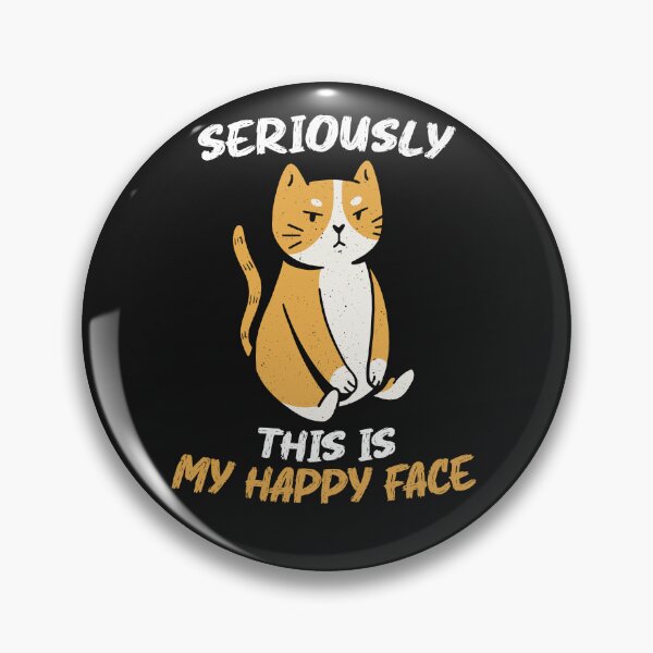 Item preview, Seriously! This is my happy face designed and sold by ChrisFeil.