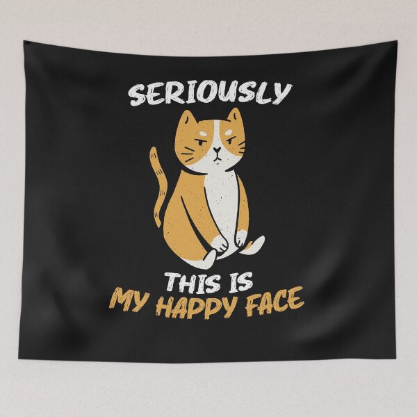 Item preview, Seriously! This is my happy face designed and sold by ChrisFeil.