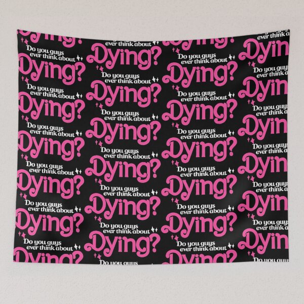 Item preview, Do You Guys Ever Think About Dying? designed and sold by BootsBoots.