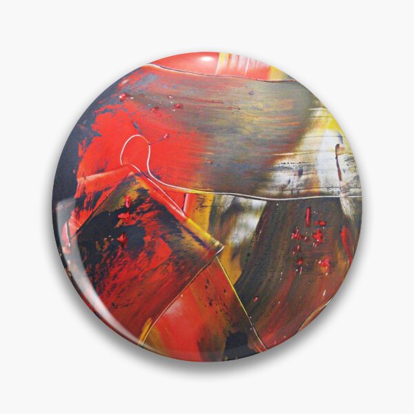 Item preview, Abstract pattern cave landscape red yellow black green gray white designed and sold by G-M-Designs.