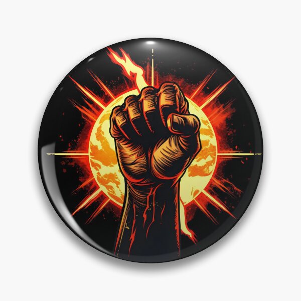 Item preview, Blazing Fist Fury: Symbol Explosion designed and sold by LukeAiWalker.