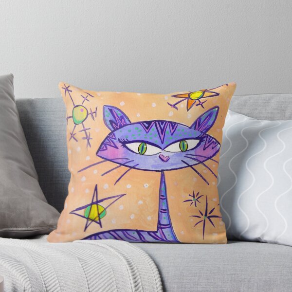 Item preview, Cat Meowtini Happy Cat Art for Happy Cats Sketchbook Cats Brenda Knoll designed and sold by Brenda  Knoll.