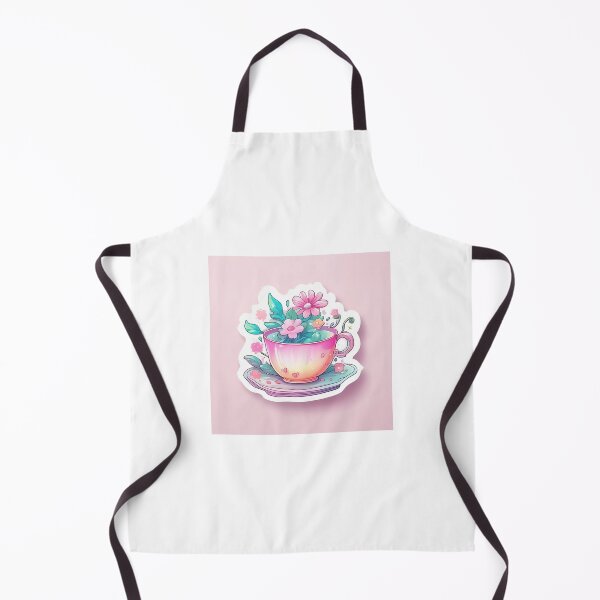 Artikelvorschau, Verzaubernde Teetasse: Detaillierte Fantasy-Blumen im teacup entworfen und verkauft von AkraidaxDesign.